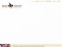 Tablet Screenshot of beesneeds.com